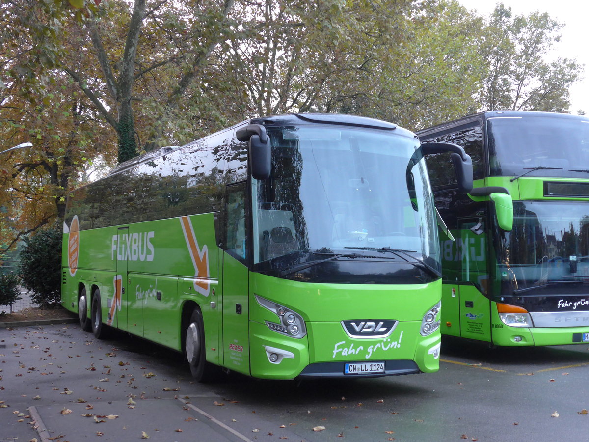 (175'708) - Aus Deutschland: Rexer, Calw - CW-LL 1124 - VDL am 18. Oktober 2016 in Z�rich, Sihlquai
