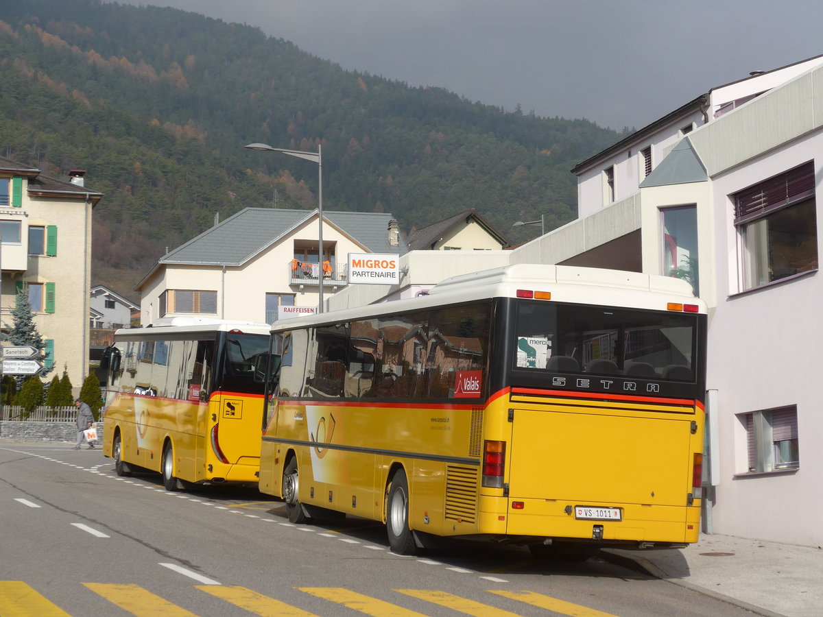 (176'750) - Ev�quoz, Erde - VS 1011 - Setra am 26. November 2016 in Erde, Post