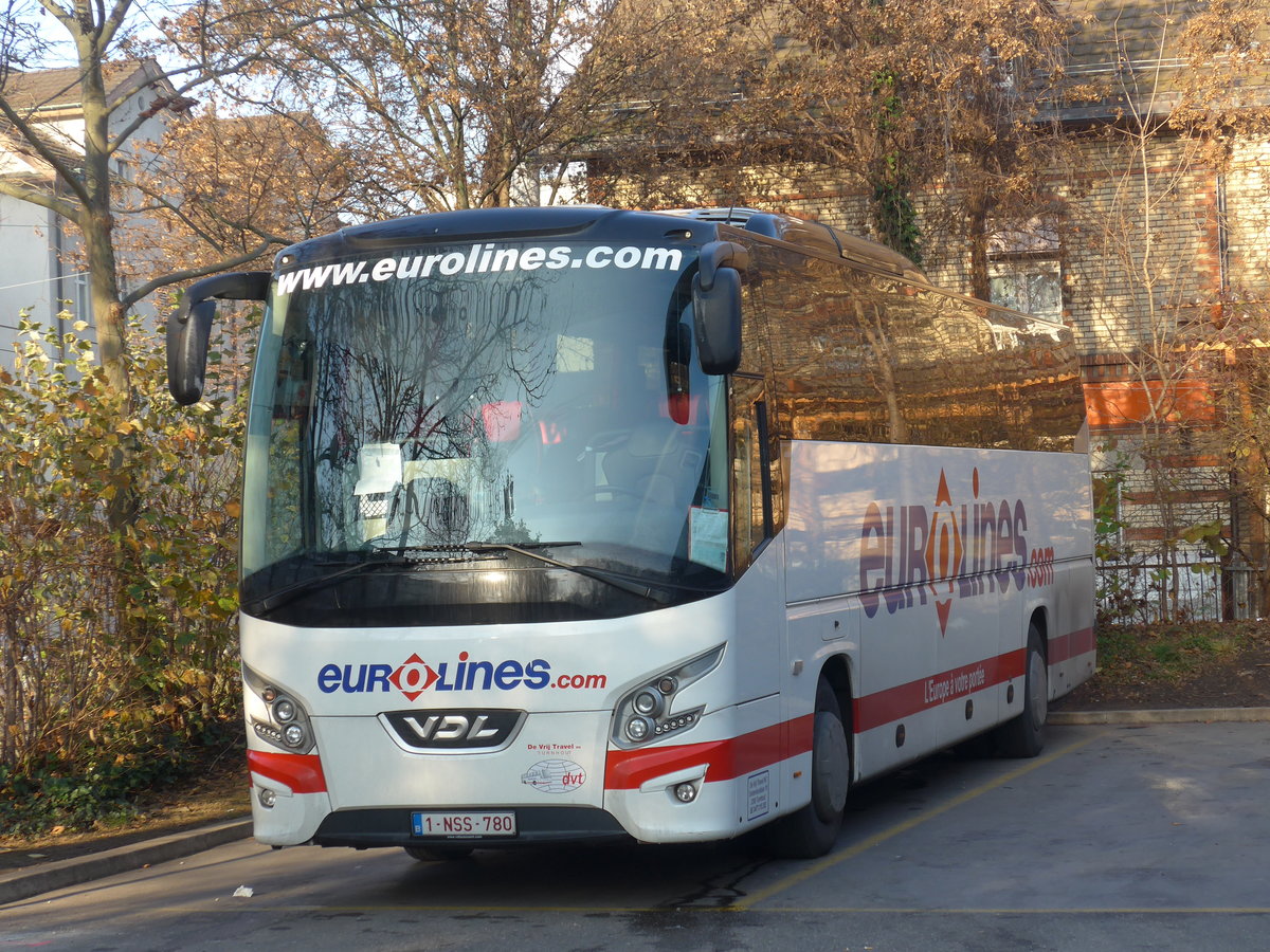 (176'905) - Aus Belgien: De Vrij, Turnhout - 1-NSS-780 - VDL am 6. Dezember 2016 in Z�rich, Sihlquai