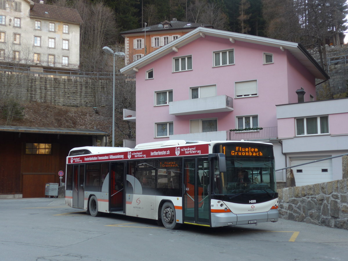 (177'115) - AAGU Altdorf - Nr. 1/UR 9441 - Hess am 10. Dezember 2016 beim Bahnhof G�schenen