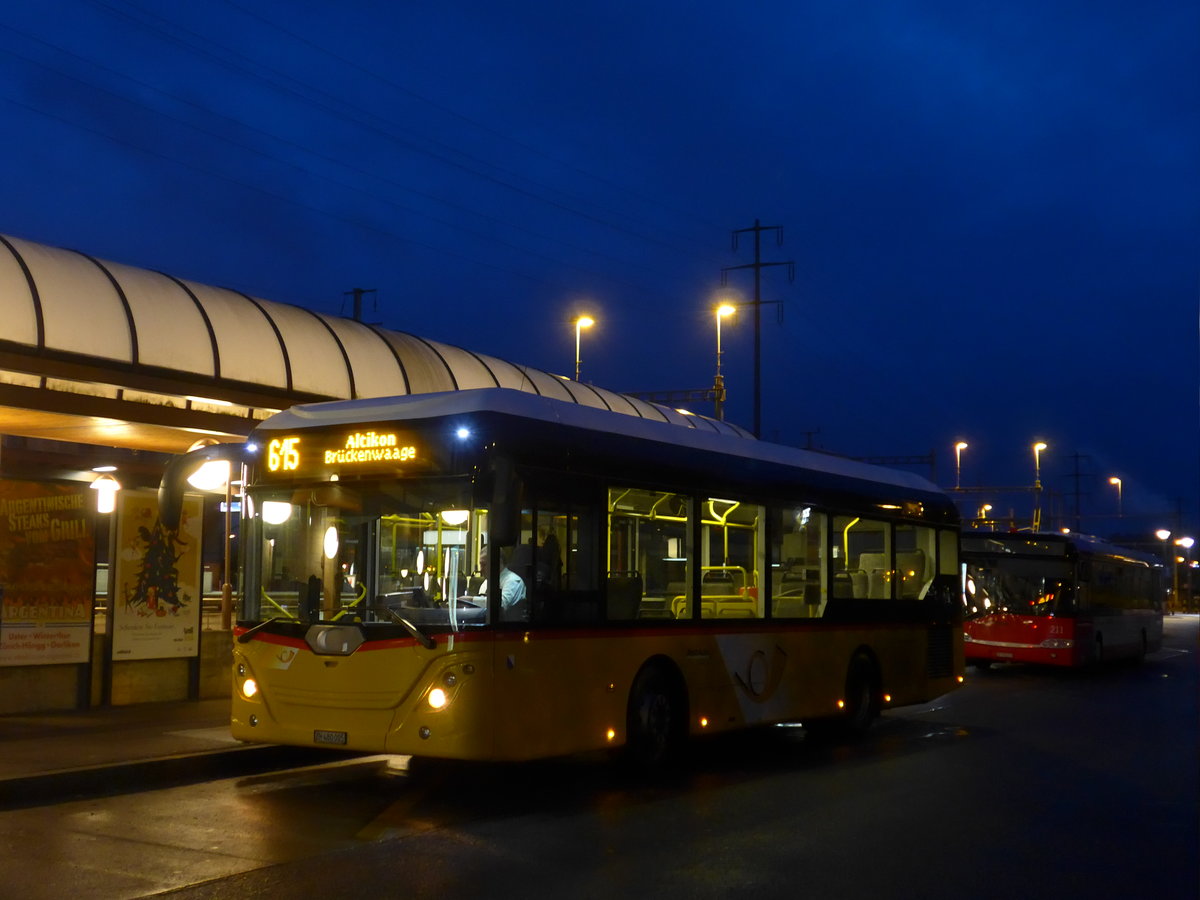 (177'338) - Moser, Flaach - Nr. 289/ZH 480'005 - G�ppel am 25. Dezember 2016 beim Bahnhof Oberwinterthur