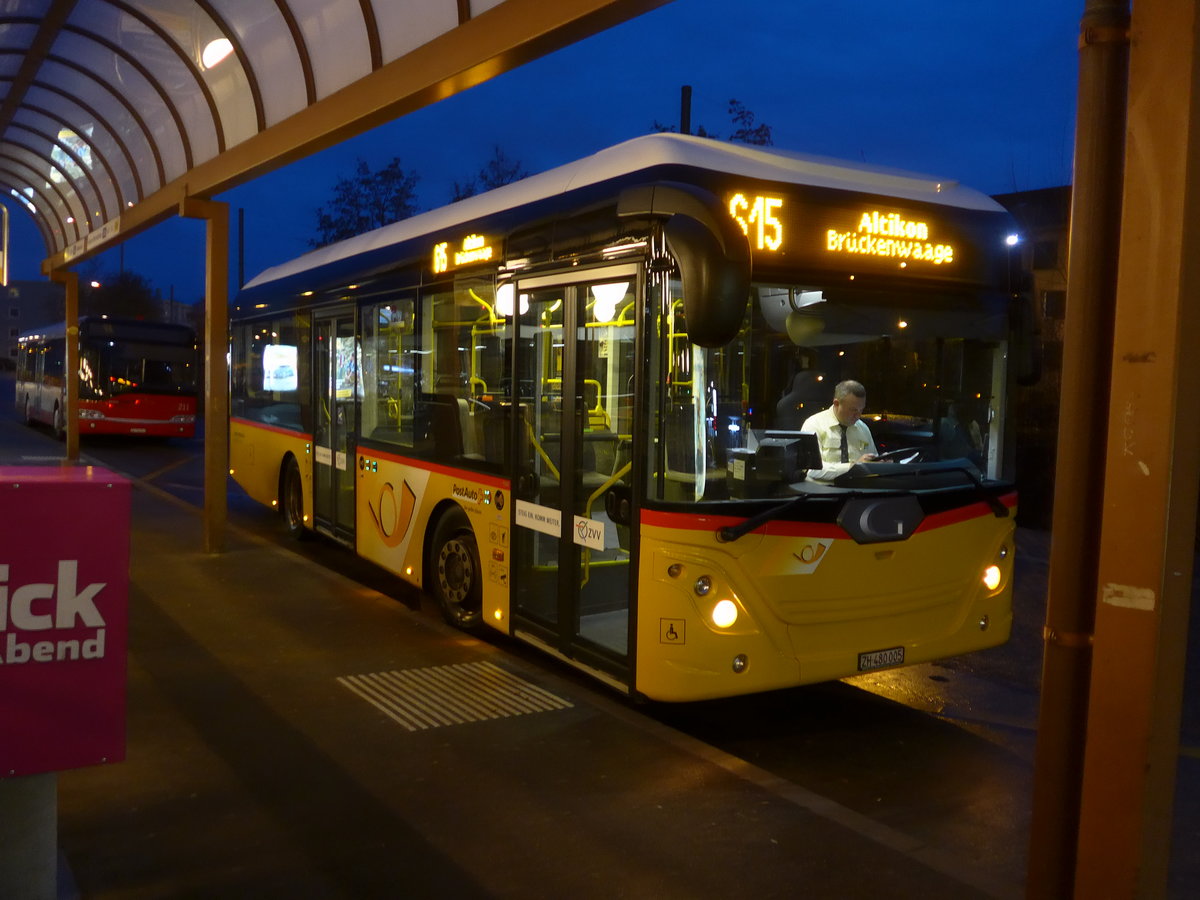 (177'340) - Moser, Flaach - Nr. 289/ZH 480'005 - G�ppel am 25. Dezember 2016 beim Bahnhof Oberwinterthur