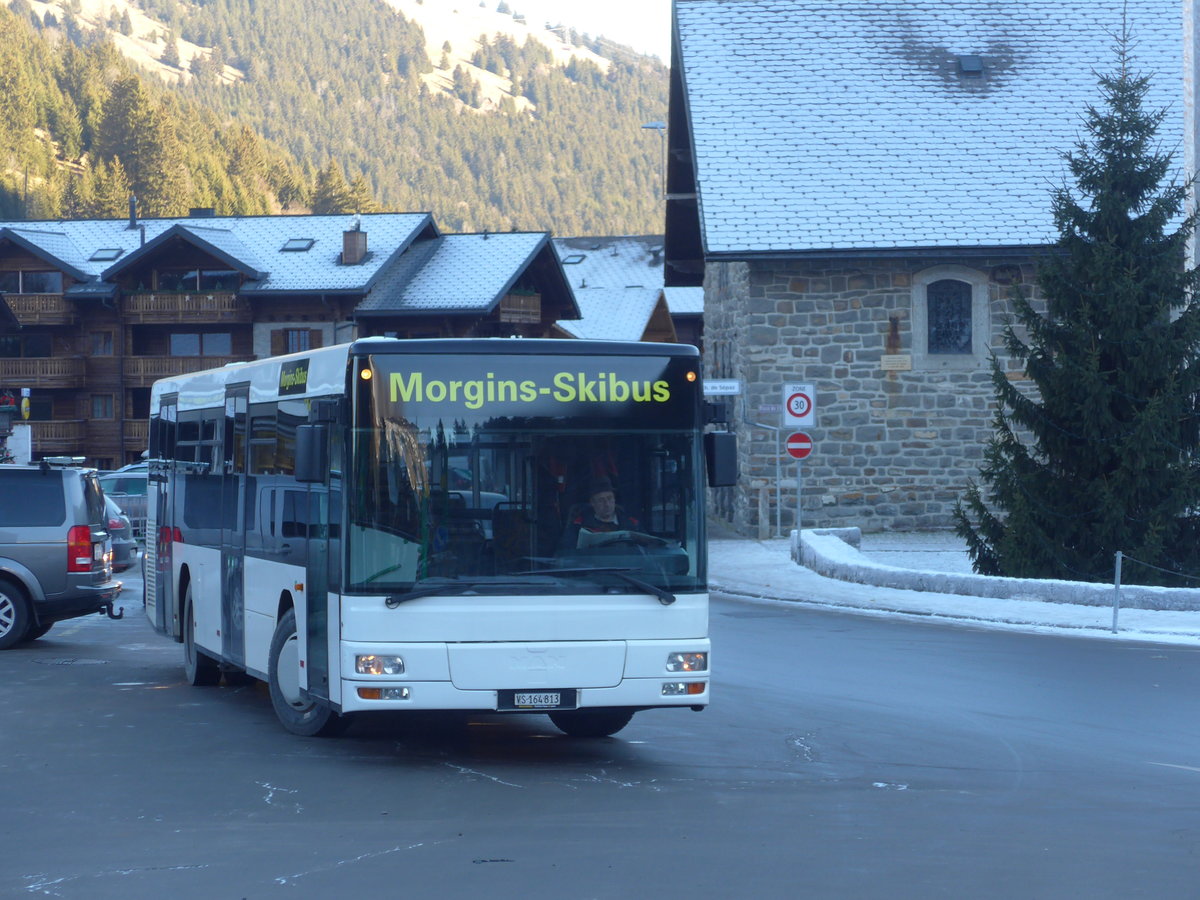 (177'524) - T�l�morgins, Morgins - VS 164'813 - MAN am 1. Januar 2017 in Morgins, Post