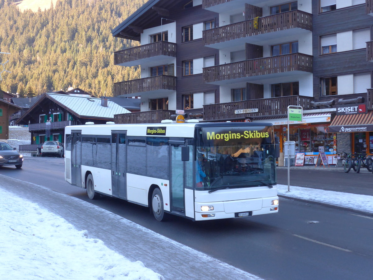(177'528) - T�l�morgins, Morgins - VS 164'813 - MAN am 1. Januar 2017 in Morgins, Post