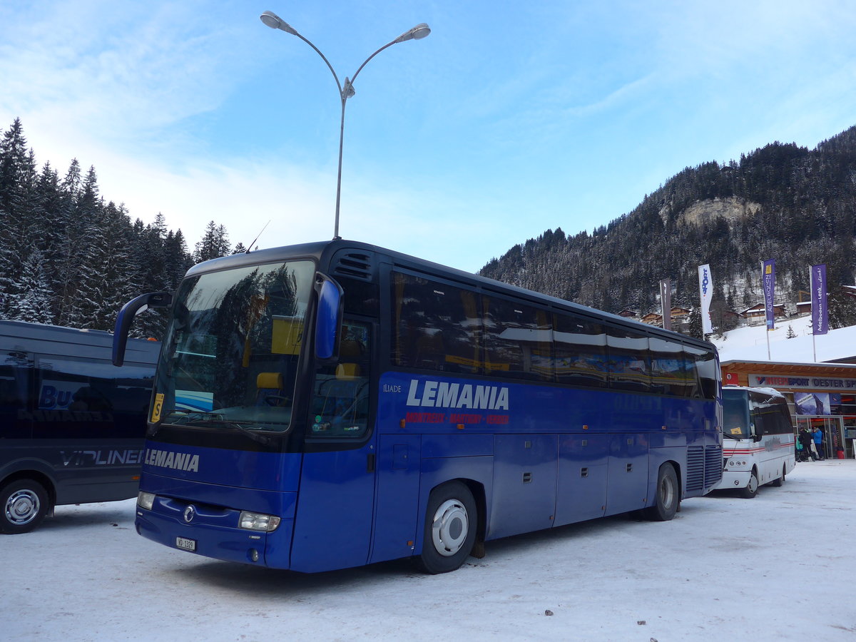 (177'769) - L�mania, Montreux - VD 1329 - Irisbus am 7. Januar 2017 in Adelboden, ASB