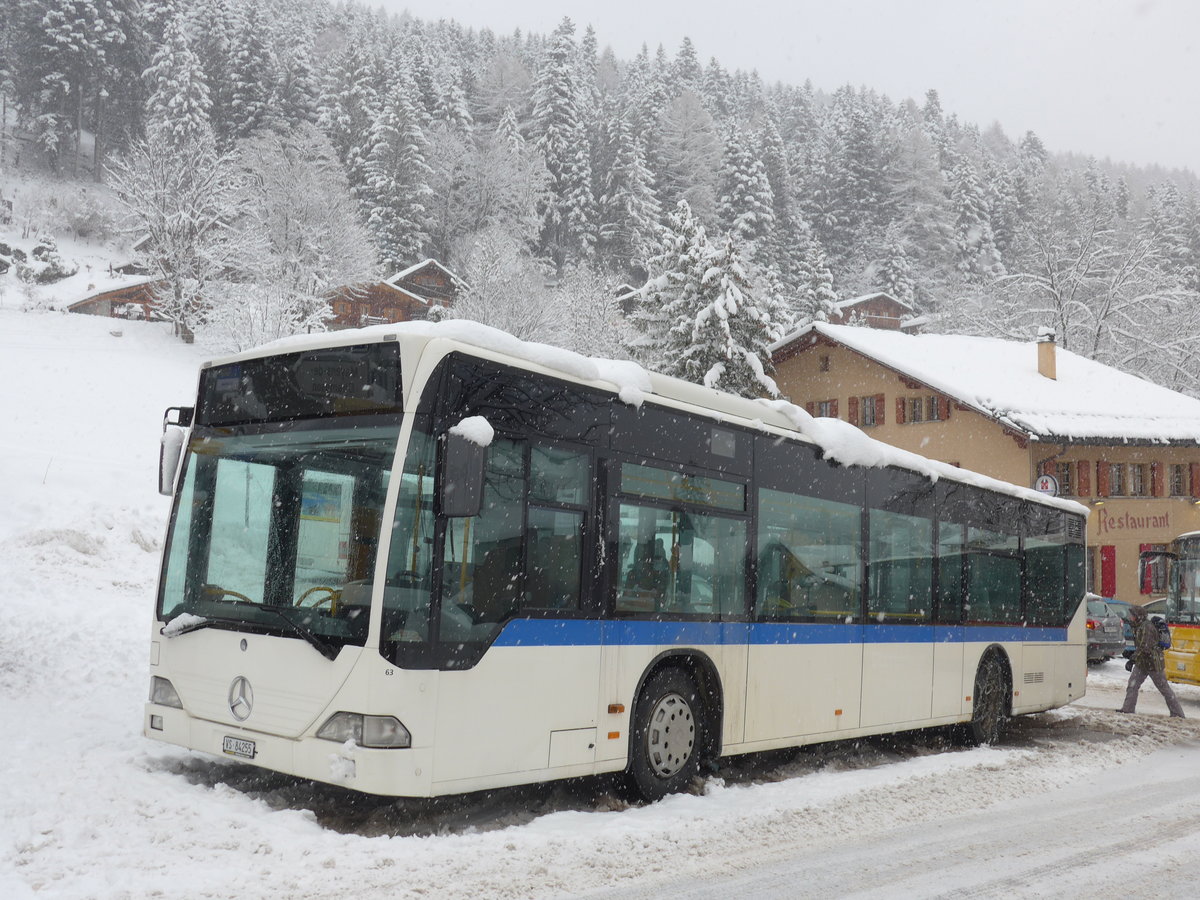 (178'248) - Buchard, Leytron - Nr. 63/VS 84'255 - Mercedes (ex Maag, Kloten Nr. 37) am 5. Februar 2017 in Ovronnaz, La Crois�e