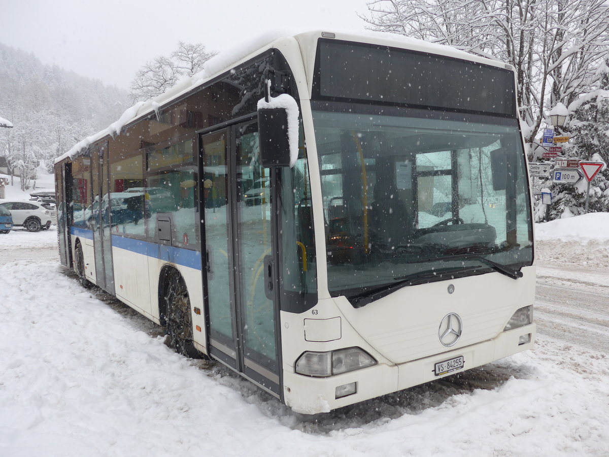 (178'257) - Buchard, Leytron - Nr. 63/VS 84'255 - Mercedes (ex Maag, Kloten Nr. 37) am 5. Februar 2017 in Ovronnaz, La Crois�e