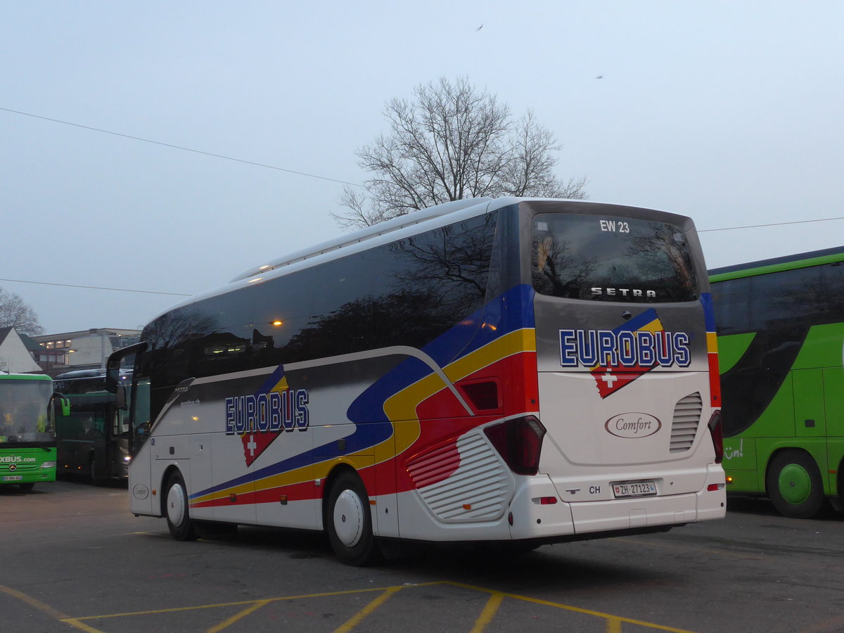 (178'429) - Welti-Furrer, Bassersdorf - Nr. 23/ZH 27'123 - Setra am 10. Februar 2017 in Z�rich, Sihlquai