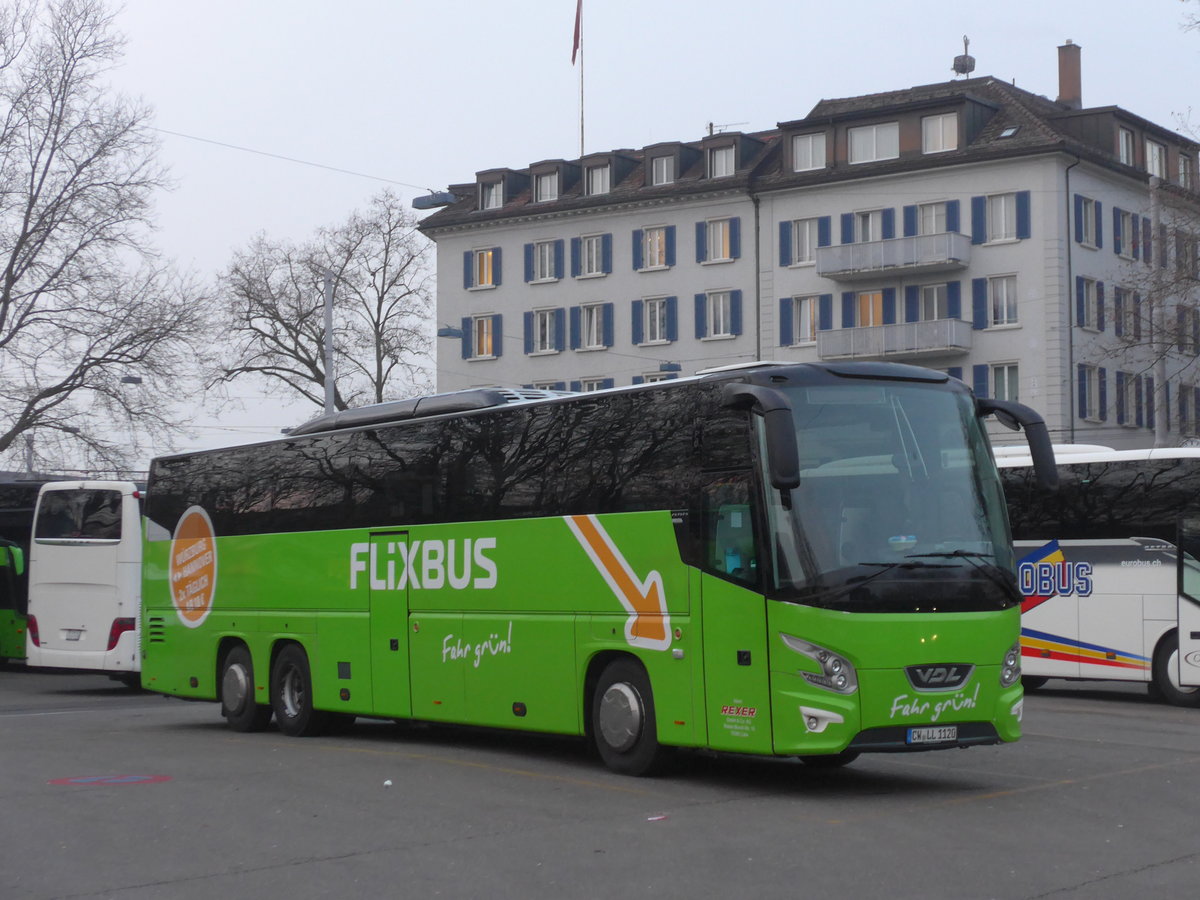 (178'433) - Aus Deutschland: Rexer, Calw - CW-LL 1120 - VDL am 10. Februar 2017 in Z�rich, Sihlquai