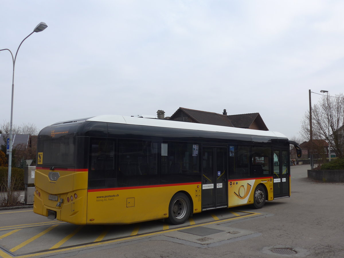 (178'475) - Moser, Flaach - Nr. 289/ZH 480'005 - G�ppel am 10. Februar 2017 in Altikon, Br�ckenwaage