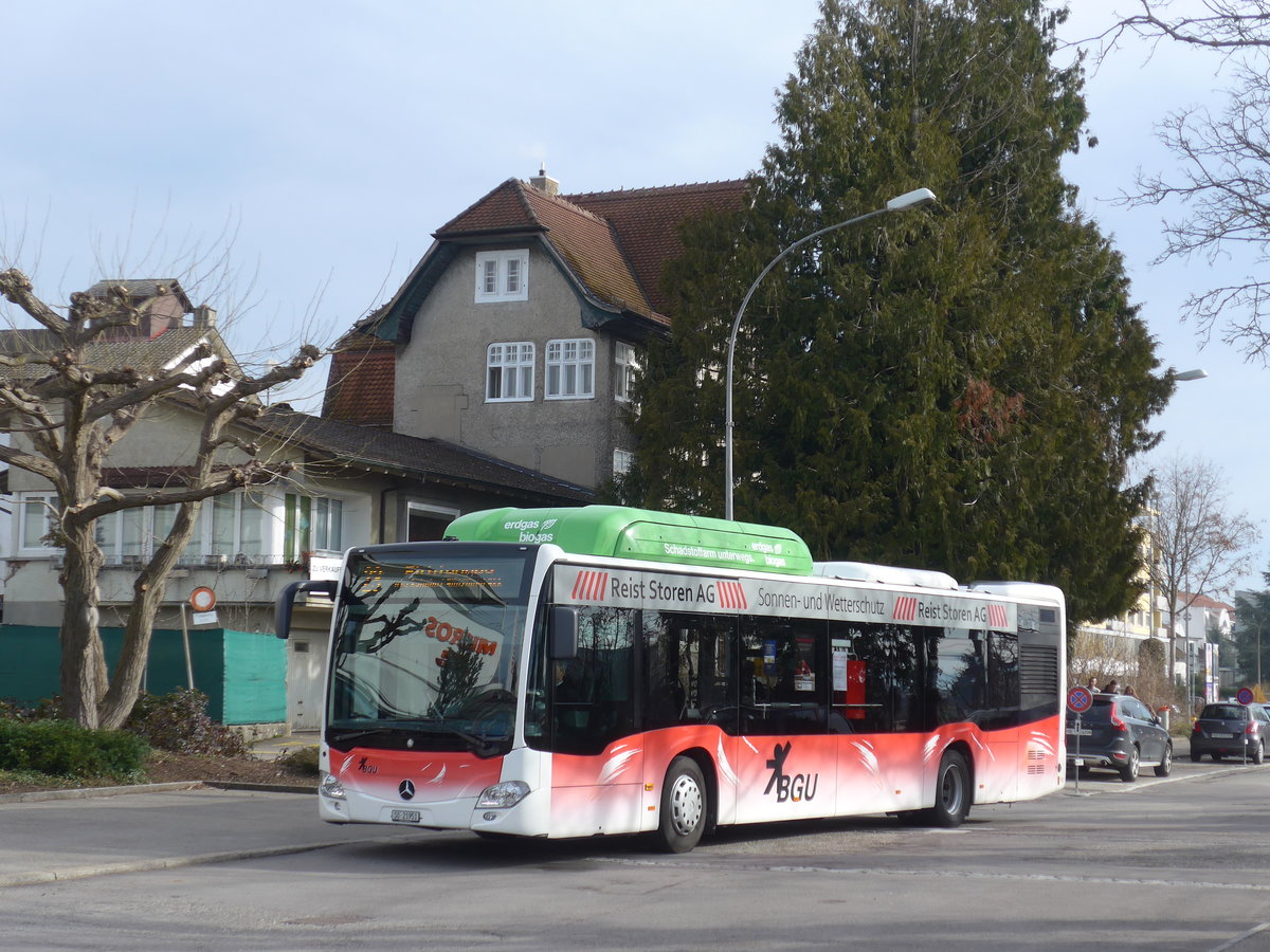 (178'792) - BGU Grenchen - Nr. 29/SO 21'951 - Mercedes am 4. M�rz 2017 beim Bahnhof Grenchen S�d