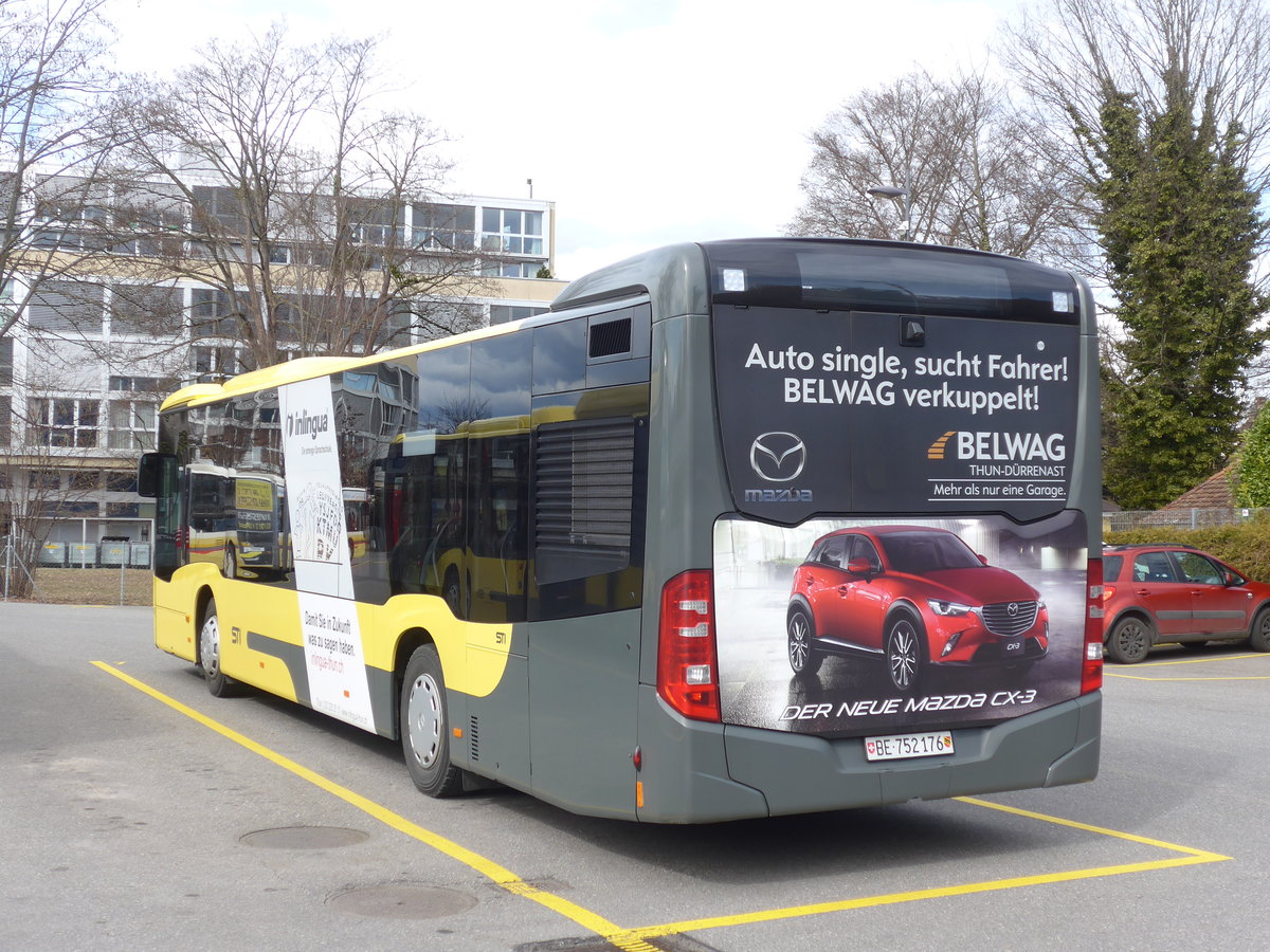 (178'829) - STI Thun - Nr. 176/BE 752'176 - Mercedes am 4. M�rz 2017 bei der Schiffl�ndte Thun