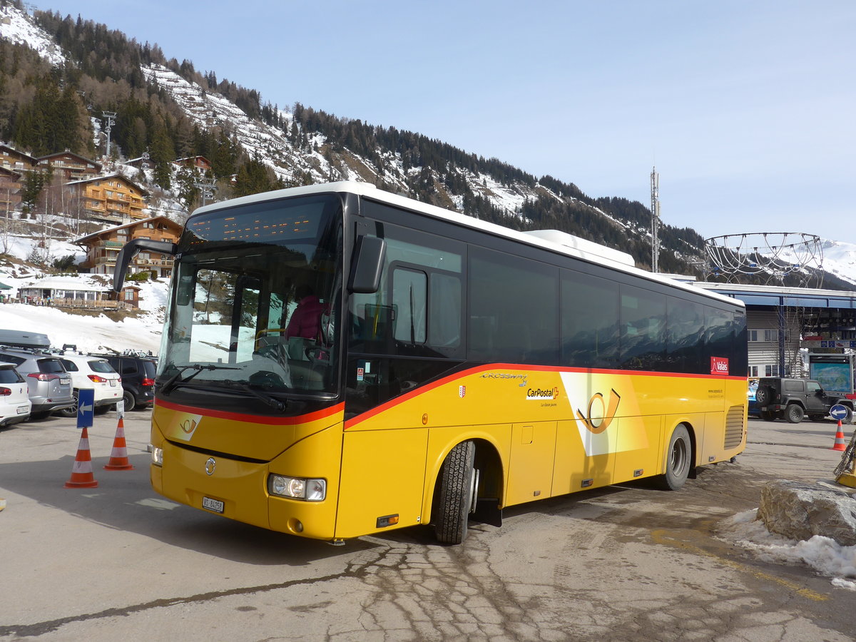 (178'951) - Buchard, Leytron - VS 84'258 - Irisbus am 12. M�rz 2017 in Anz�re, T�l�cabine