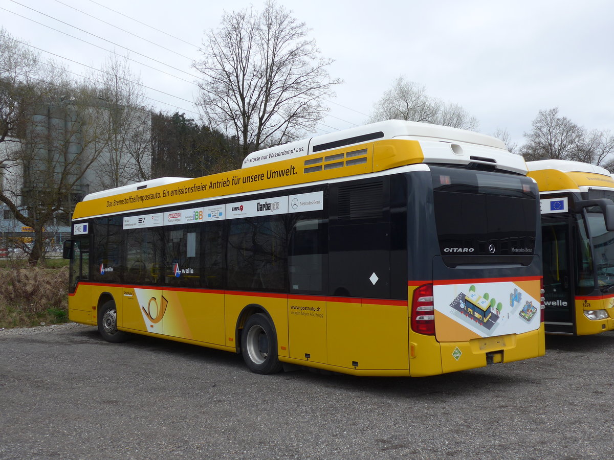 (179'052) - Voegtlin-Meyer, Brugg - Nr. 277 - Mercedes am 20. M�rz 2017 in Kloten, EvoBus