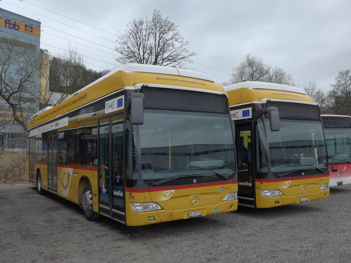 (179'057) - Voegtlin-Meyer, Brugg - Nr. 274/AG 426'274 - Mercedes am 20. M�rz 2017 in Kloten, EvoBus