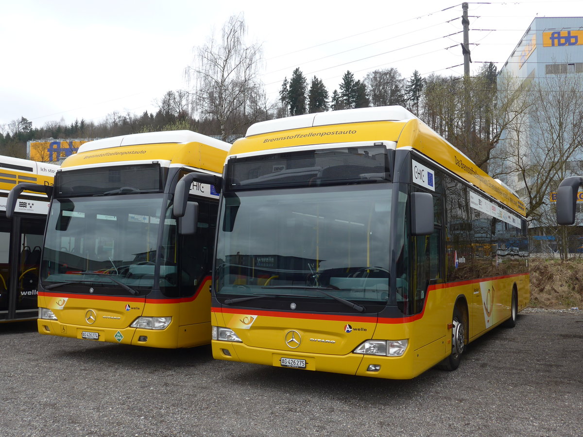 (179'060) - Voegtlin-Meyer, Brugg - Nr. 275/AG 426'275 - Mercedes am 20. M�rz 2017 in Kloten, EvoBus