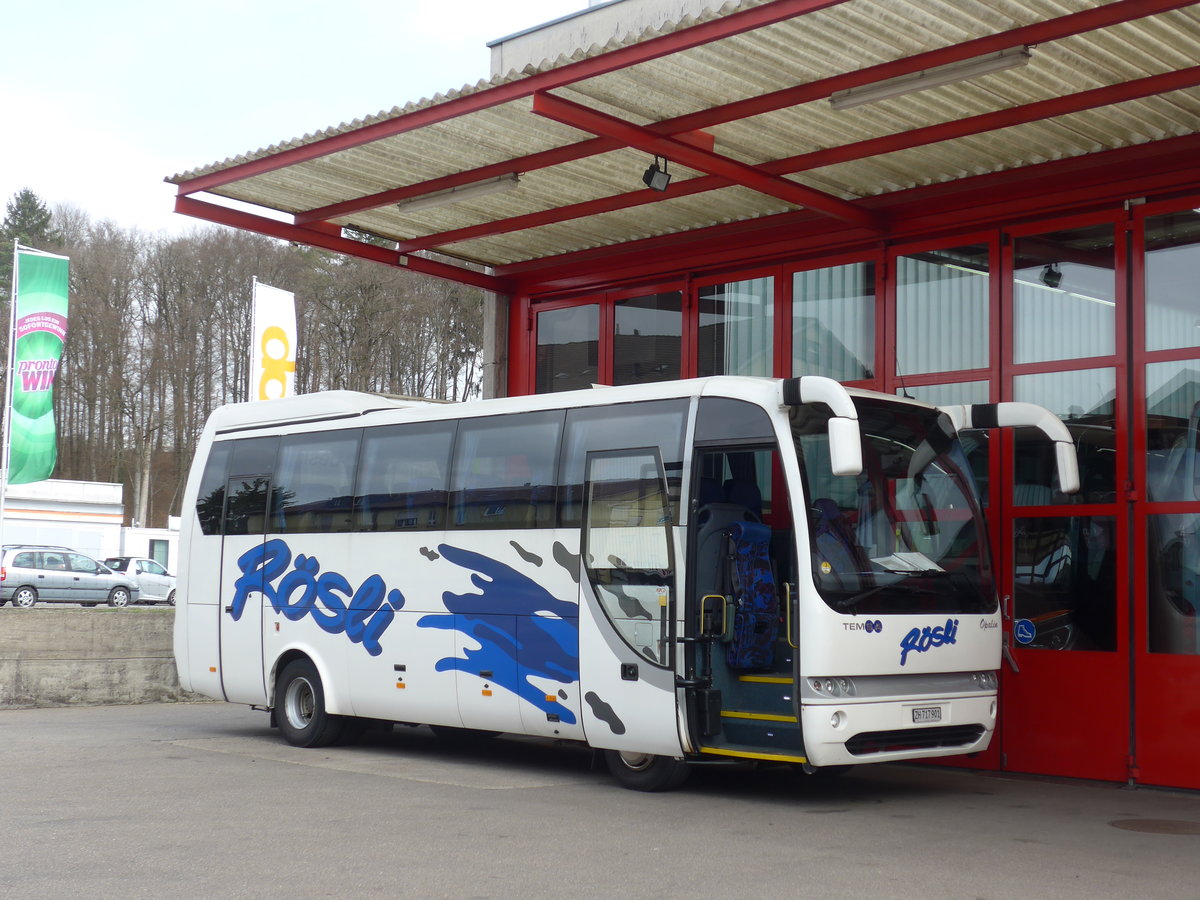 (179'080) - R�sli, Winterthur - ZH 717'901 - Temsa am 20. M�rz 2017 in Kloten, EvoBus