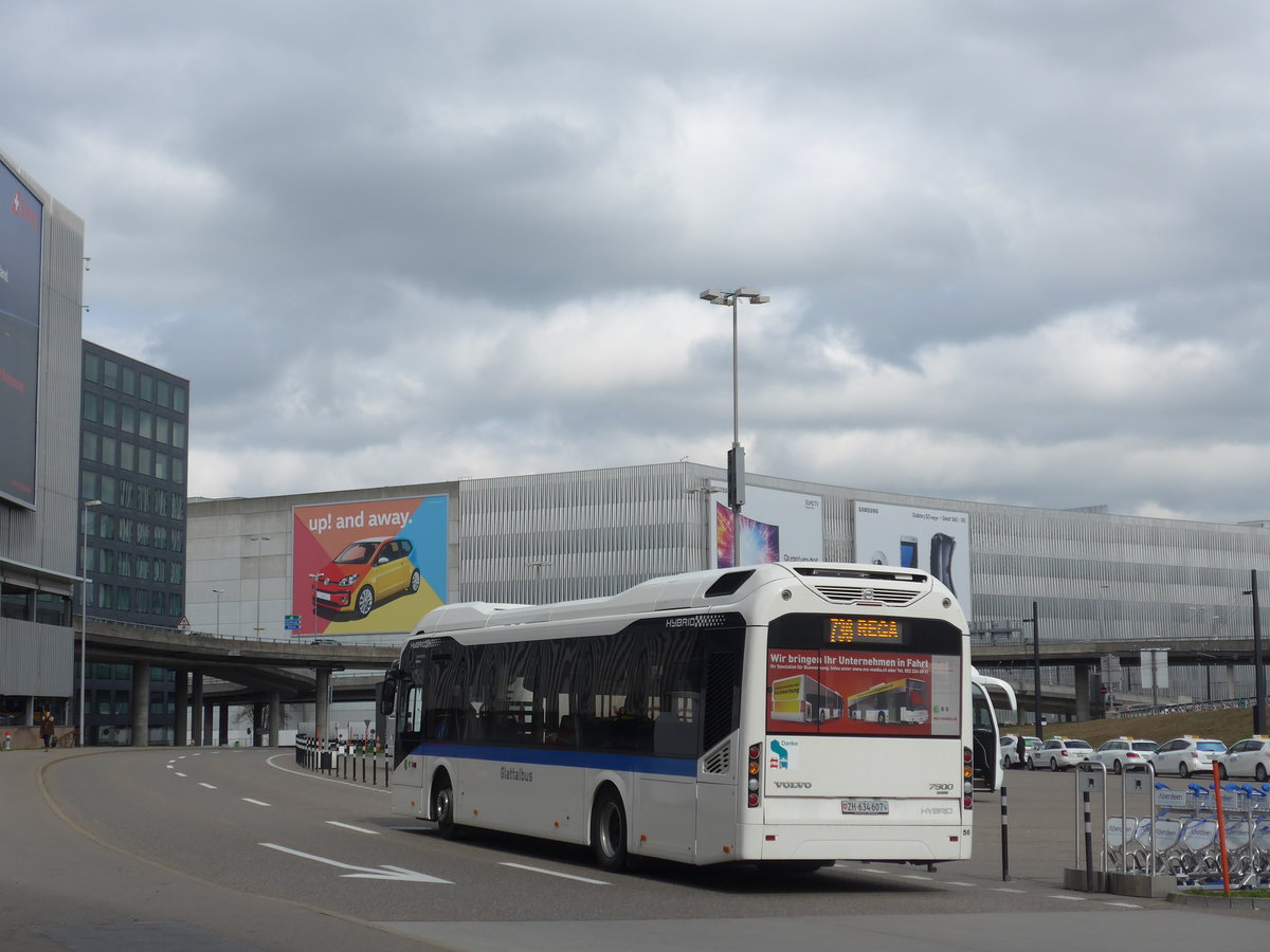 (179'092) - Welti-Furrer, Bassersdorf - Nr. 56/ZH 634'607 - Volvo am 20. M�rz 2017 in Z�rich, Flughafen