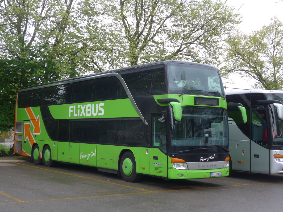 (179'615) - Aus Deutschland: Albus, M�nchen - Nr. M8059/M-EU 8059 - Setra am 16. April 2017 in Z�rich, Sihlquai