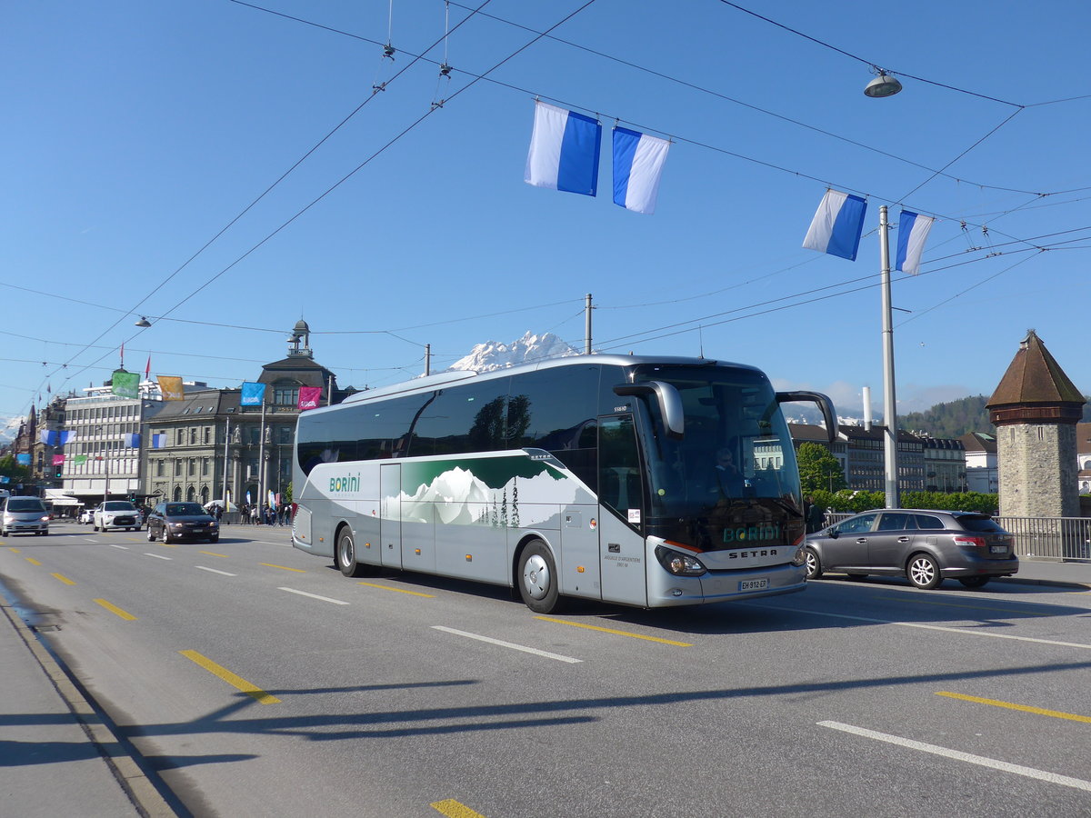 (179'767) - Aus Frankreich: Borini, Meg�ve - EH 912 ER - Setra 