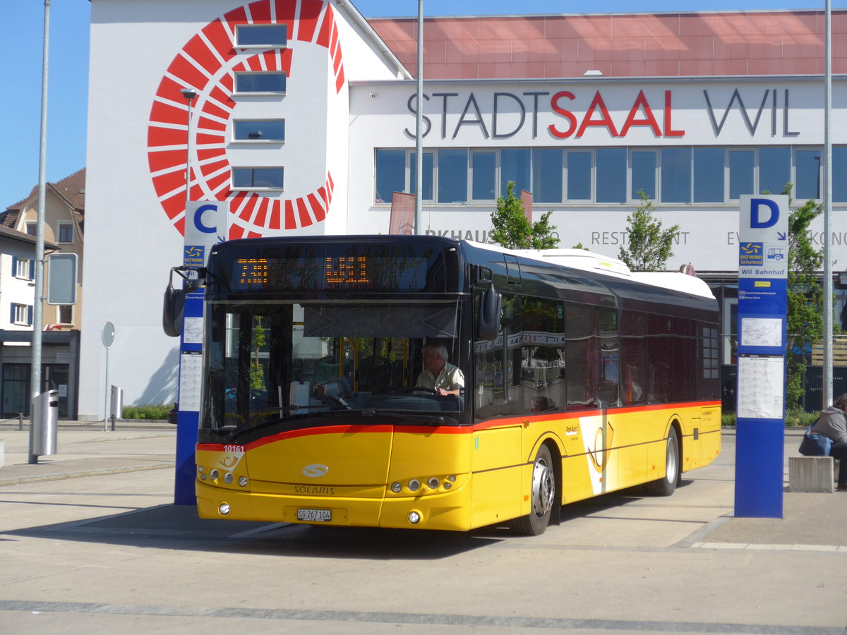 (180'173) - Schmidt, Oberb�ren - SG 267'104 - Solaris am 21. Mai 2017 beim Bahnhof Wil