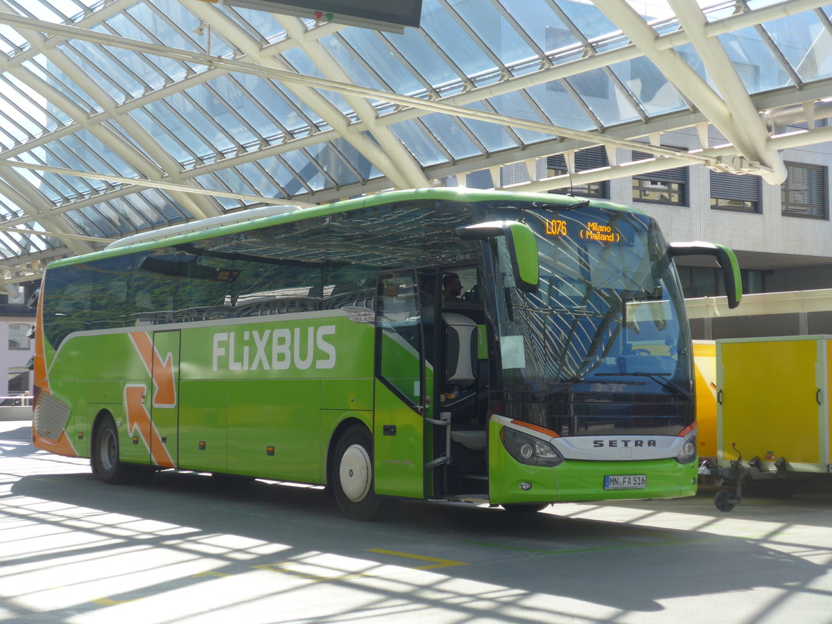 (180'404) - Aus Deutschland: Sch�cher, Tussenhausen - MN-FA 516 - Setra am 22. Mai 2017 in Chur, Postautostation