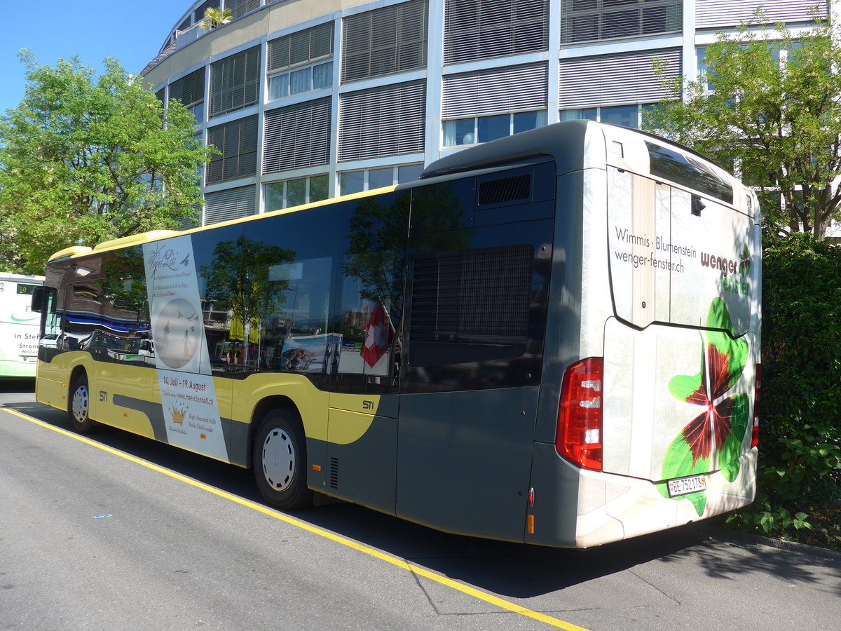 (180'768) - STI Thun - Nr. 178/BE 752'178 - Mercedes am 26. Mai 2017 bei der Schiffl�ndte Thun