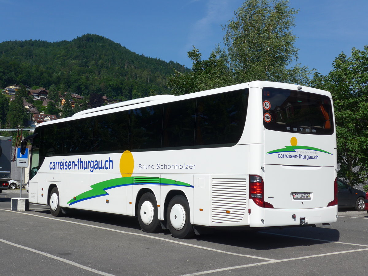 (181'144) - Sch�nholzer B., Istighofen - TG 116'939 - Setra am 17. Juni 2017 in Thun, Seestrasse
