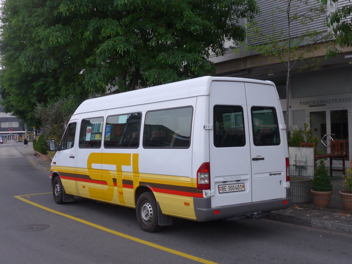 (181'238) - STI Thun - Nr. 1/BE 300'401 - Mercedes am 24. Juni 2017 bei der Schiffl�ndte Thun