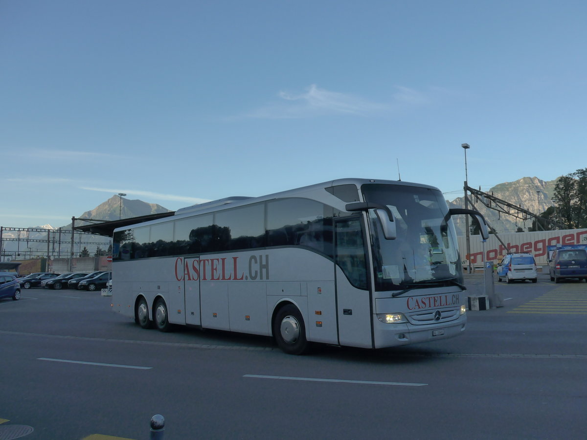 (181'753) - Castell, N�fels - GL 10'461 - Mercedes am 5. Juli 2017 beim Bahnhof Thun