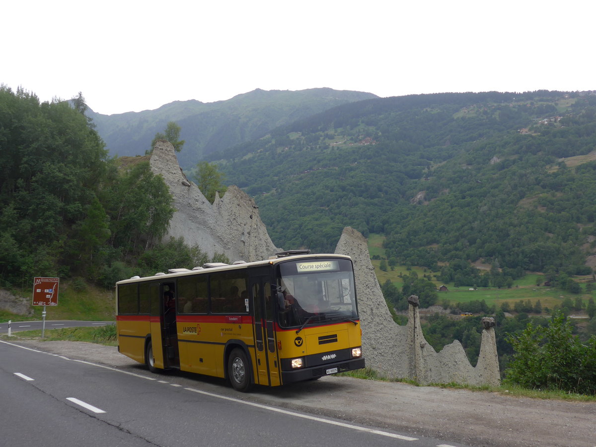 (181'826) - Oser, B�rchen - VS 93'575 - NAW/Lauber (ex Epiney, Ayer) am 9. Juli 2017 in Euseigne, Pyramides