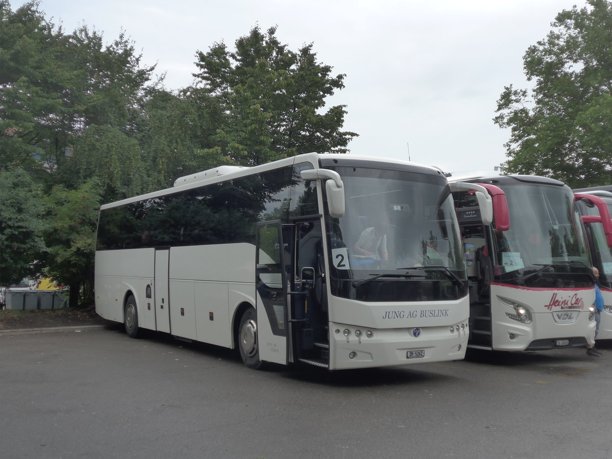 (181'903) - Jung, Z�rich - ZH 5262 - Temsa am 10. Juli 2017 in Z�rich, Sihlquai