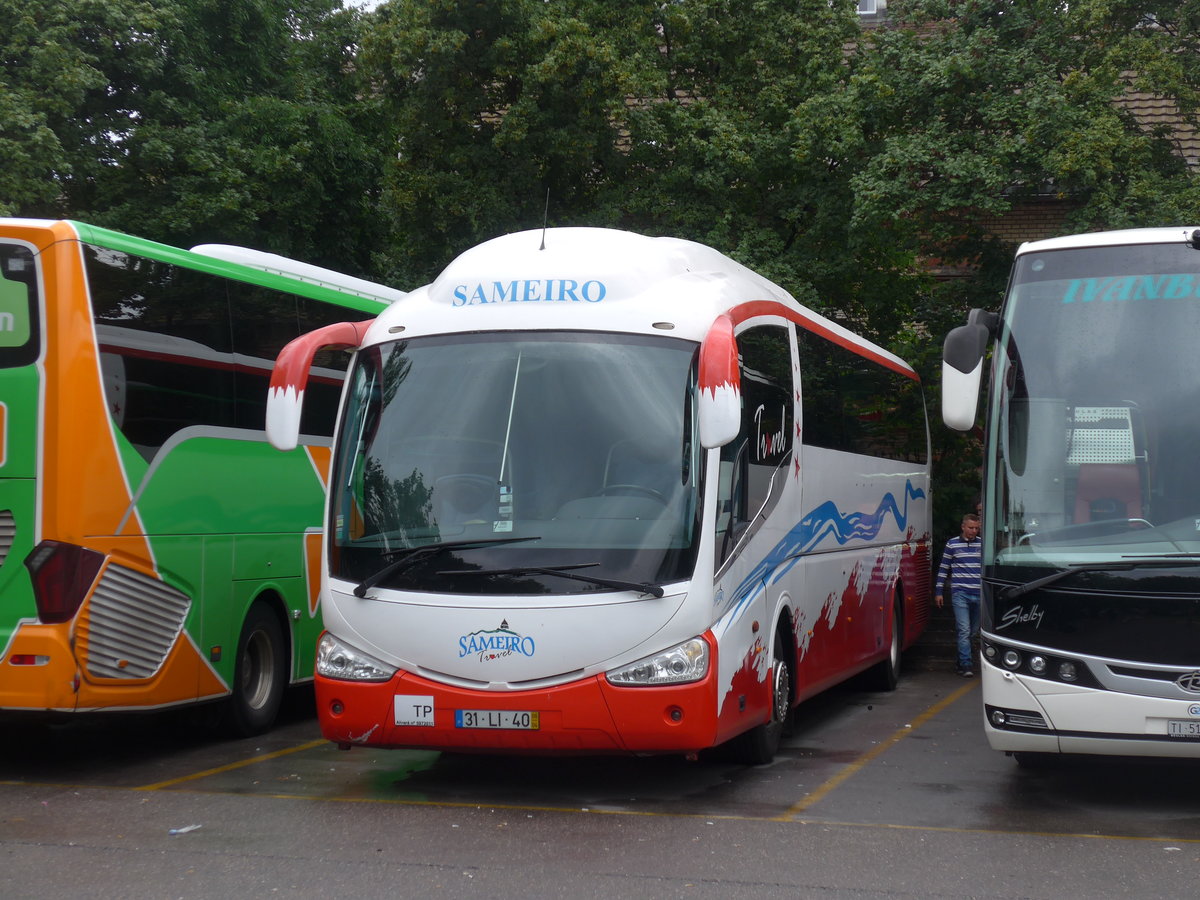 (181'905) - Aus Portugal: Sameiro, Braga - 31-LI-40 - Volvo/Irizar am 10. Juli 2017 in Z�rich, Sihlquai