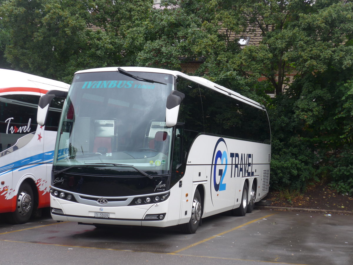 (181'906) - IvanBus, Personico - TI 51'626 - MAN/Beulas am 10. Juli 2017 in Z�rich, Sihlquai