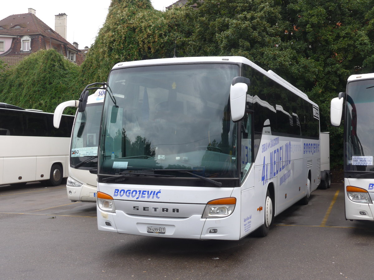 (181'911) - Bogojevic, Z�rich - ZH 499'927 - Setra am 10. Juli 2017 in Z�rich, Sihlquai