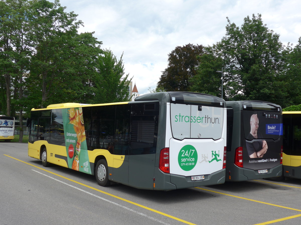 (182'046) - STI Thun - Nr. 185/BE 804'185 - Mercedes am 12. Juli 2017 bei der Schiffl�ndte Thun