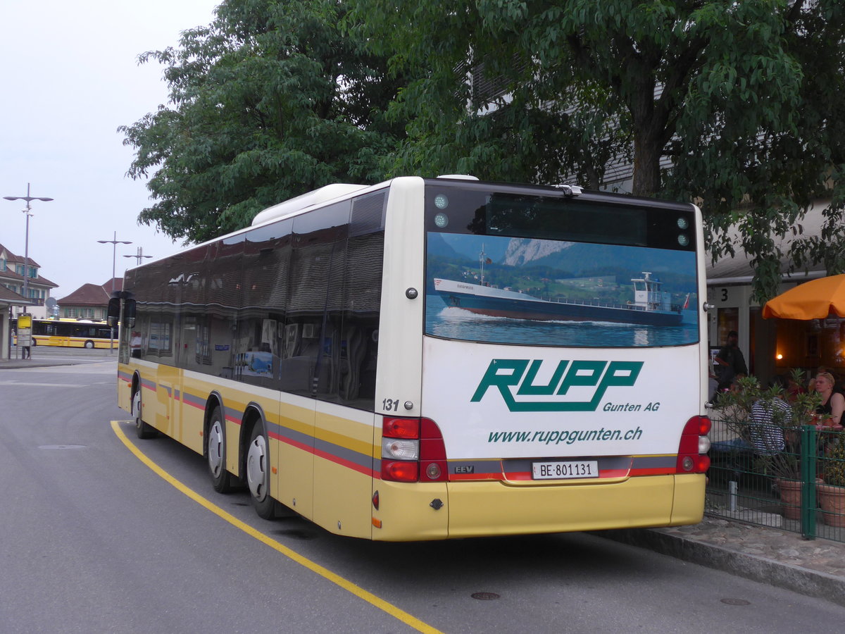 (182'176) - STI Thun - Nr. 131/BE 801'131 - MAN am 22. Juli 2017 bei der Schiffl�ndte Thun