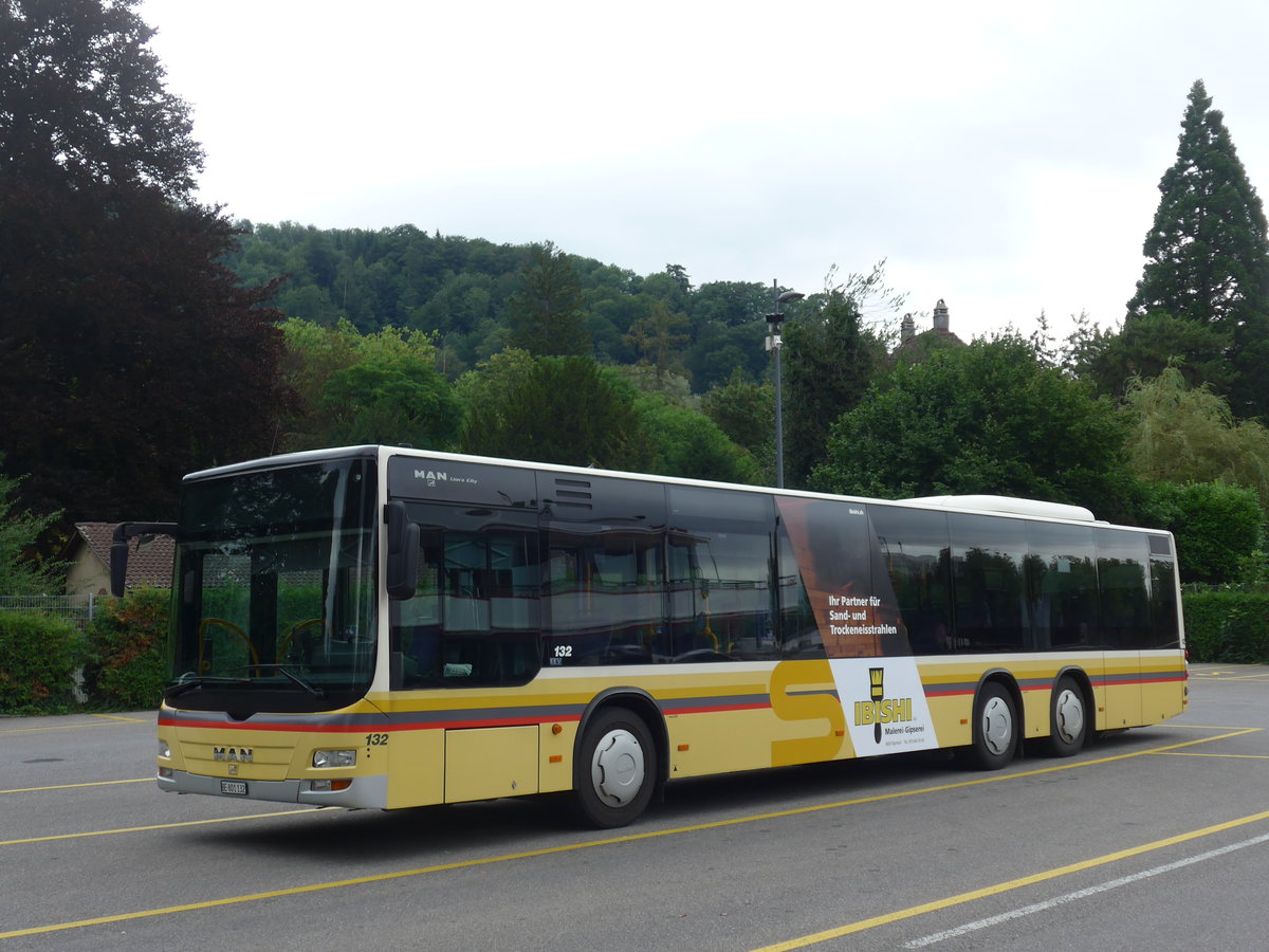 (182'193) - STI Thun - Nr. 132/BE 801'132 - MAN am 23. Juli 2017 bei der Schiffl�ndte Thun