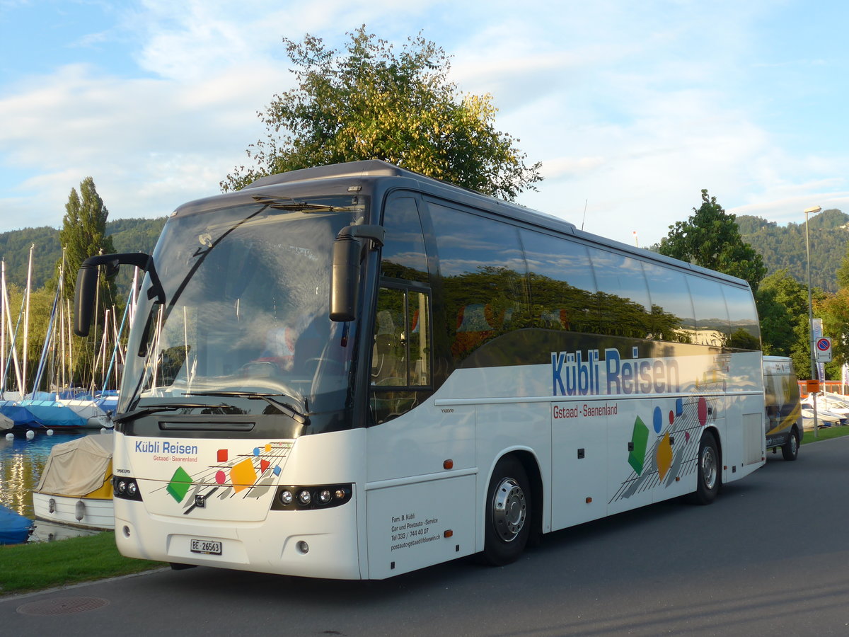 (182'313) - K�bli, Gstaad - BE 26'563 - Volvo (ex AAGK Koppigen Nr. 25) am 29. Juli 2017 in Thun, Strandbad