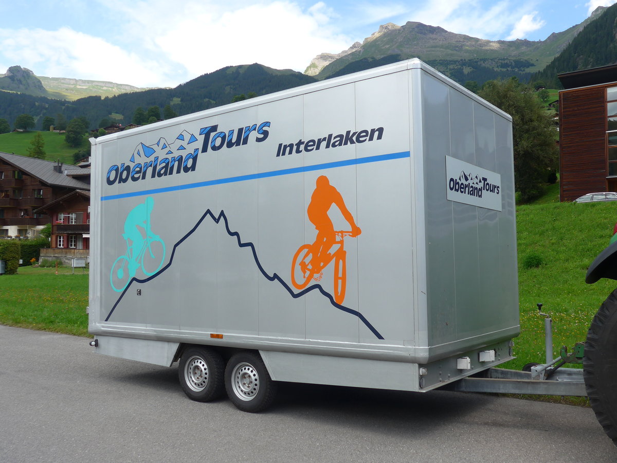 (182'368) - Oberland Tours, Grindelwald - BE 191'111 - Kohli Gep�ckanh�nger (ex AAGI Interlaken) am 30. Juli 2017 in Grindelwald, Grund