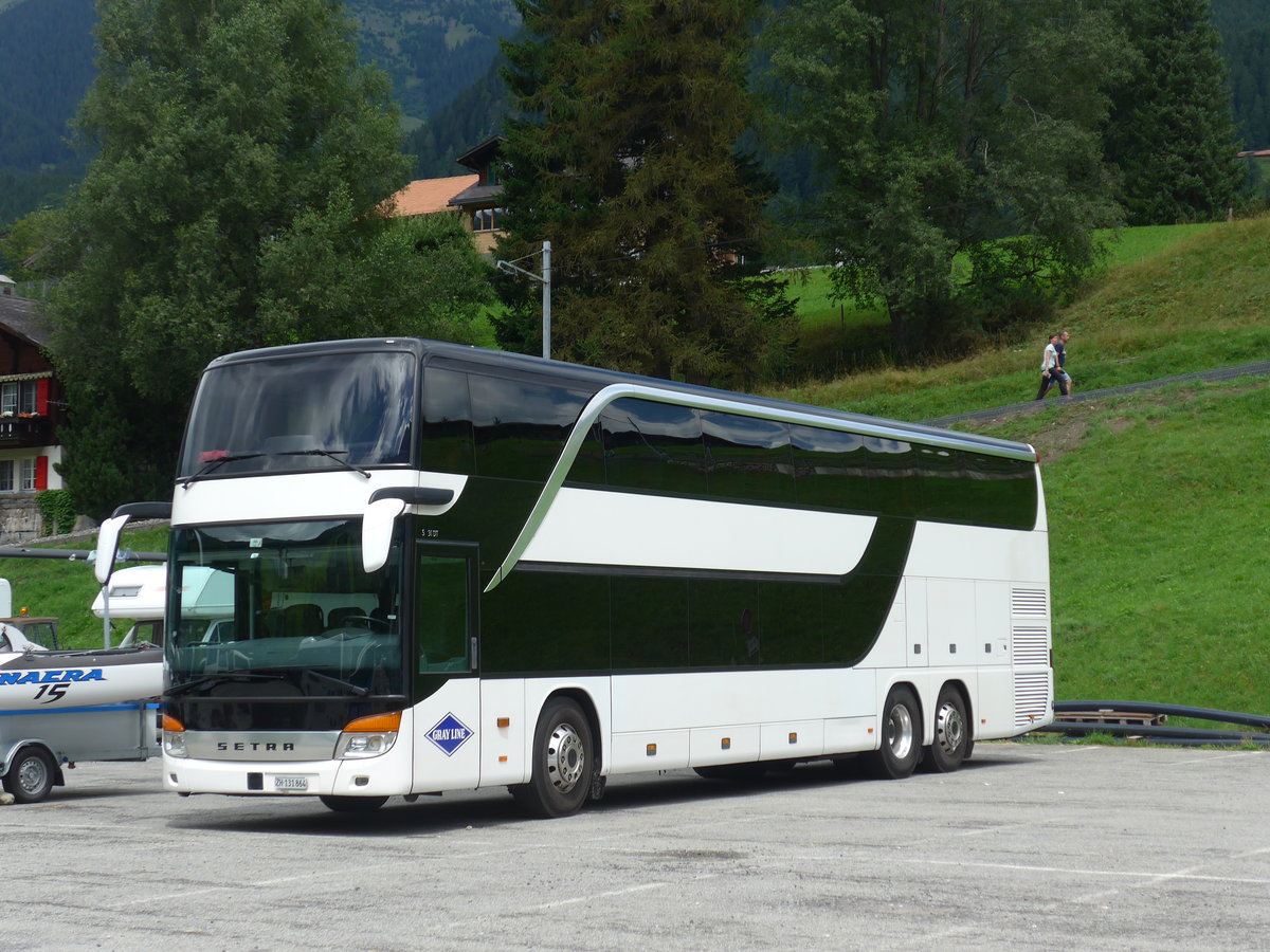 (182'375) - Meier, Z�rich - ZH 131'864 - Setra am 30. Juli 2017 in Grindelwald, Grund
