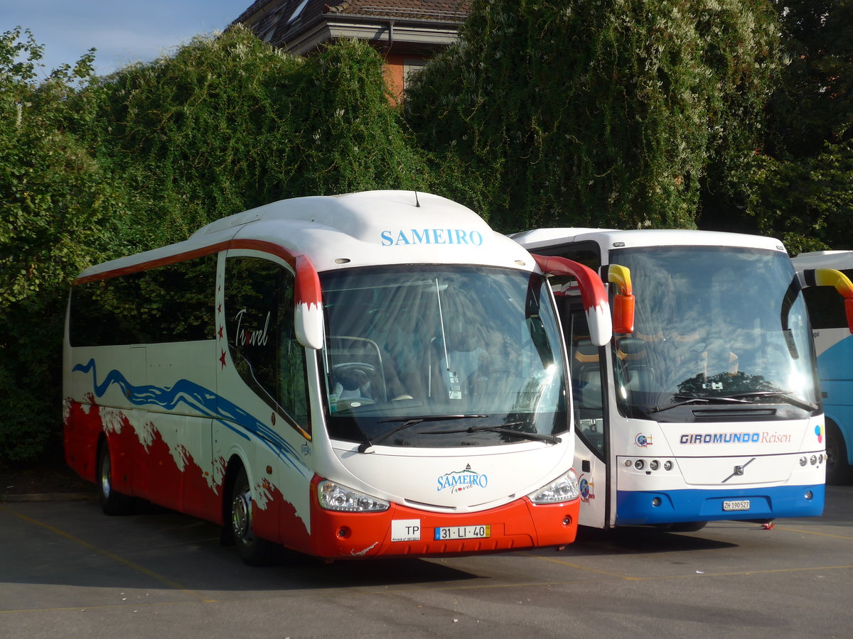 (182'704) - Aus Portugal: Sameiro, Braga - 31-LI-40 - Volvo/Irizar am 5. August 2017 in Z�rich, Sihlquai