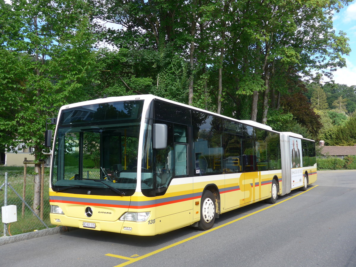 (182'835) - STI Thun - Nr. 135/BE 801'135 - Mercedes am 6. August 2017 bei der Schiffl�ndte Thun