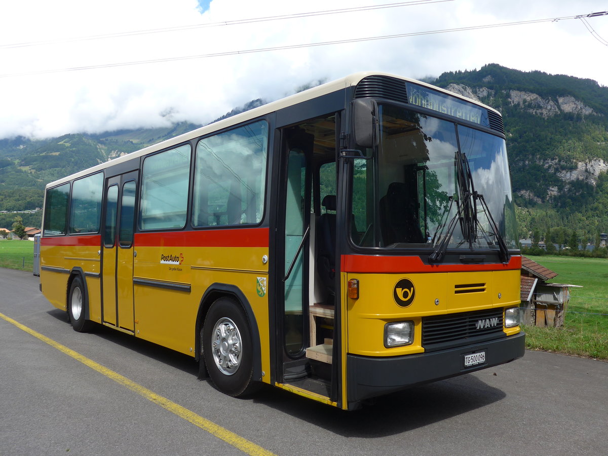 (183'612) - B�chi, Bussnang - TG 500'096 - NAW/Hess (ex K�ng, Beinwil; ex Voegtlin-Meyer, Brugg Nr. 79) am 19. August 2017 in Unterbach, Rollfeld