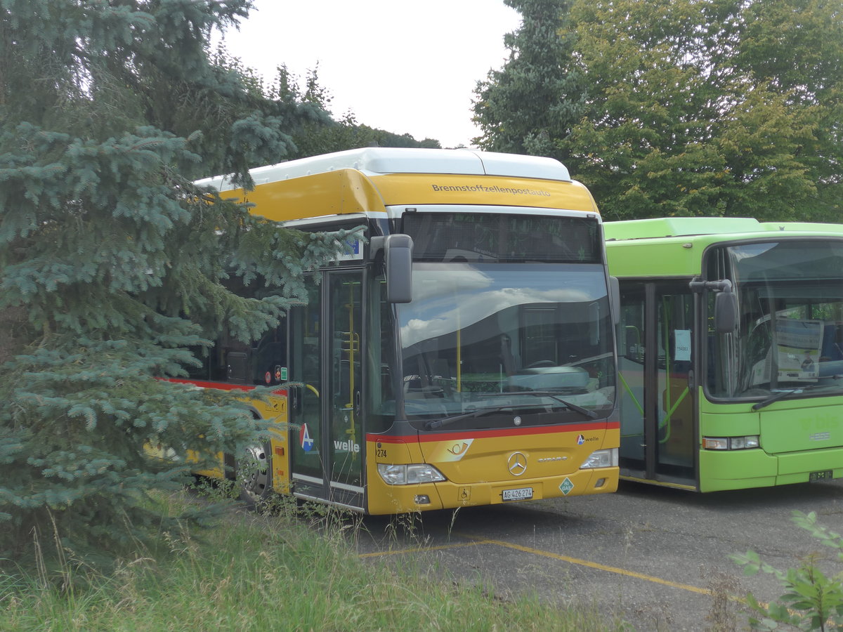 (183'753) - Voegtlin-Meyer, Brugg - Nr. 274/AG 426'274 - Mercedes am 20. August 2017 in D�bendorf, EvoBus (Teilaufnahme)