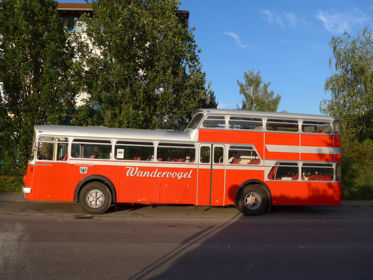 (183'862) - Radlmeier, Ergoldsbach - LA-RD 123H - FBW/Vetter-R&J Anderthalbdecker (ex FRAM Drachten/NL Nr. 20; ex Wespe, Altst�tten; ex AFA Adelboden Nr. 4) am 22. August 2017 in Herrenberg, H+Hotel