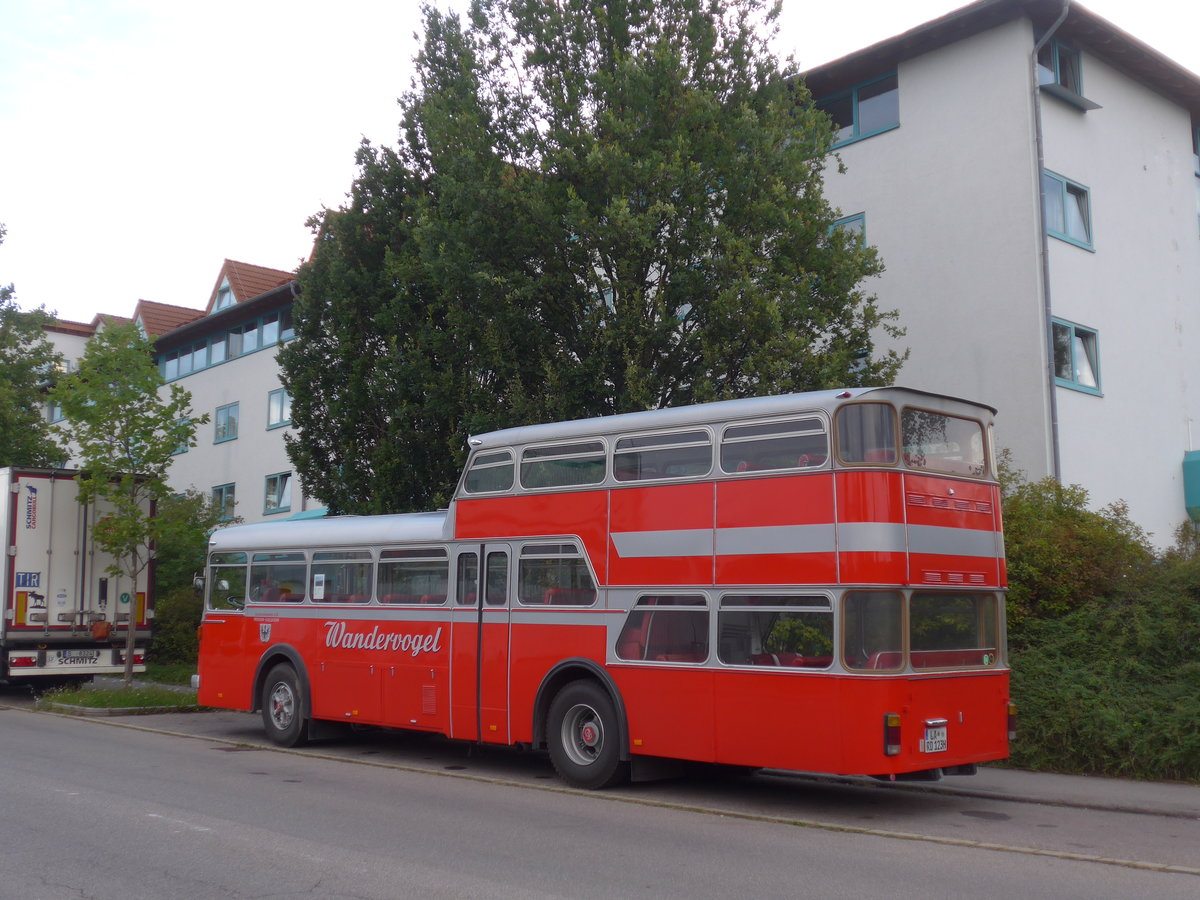 (183'868) - Radlmeier, Ergoldsbach - LA-RD 123H - FBW/Vetter-R&J Anderthalbdecker (ex FRAM Drachten/NL Nr. 20; ex Wespe, Altst�tten; ex AFA Adelboden Nr. 4) am 23. August 2017 in Herrenberg, H+ Hotel