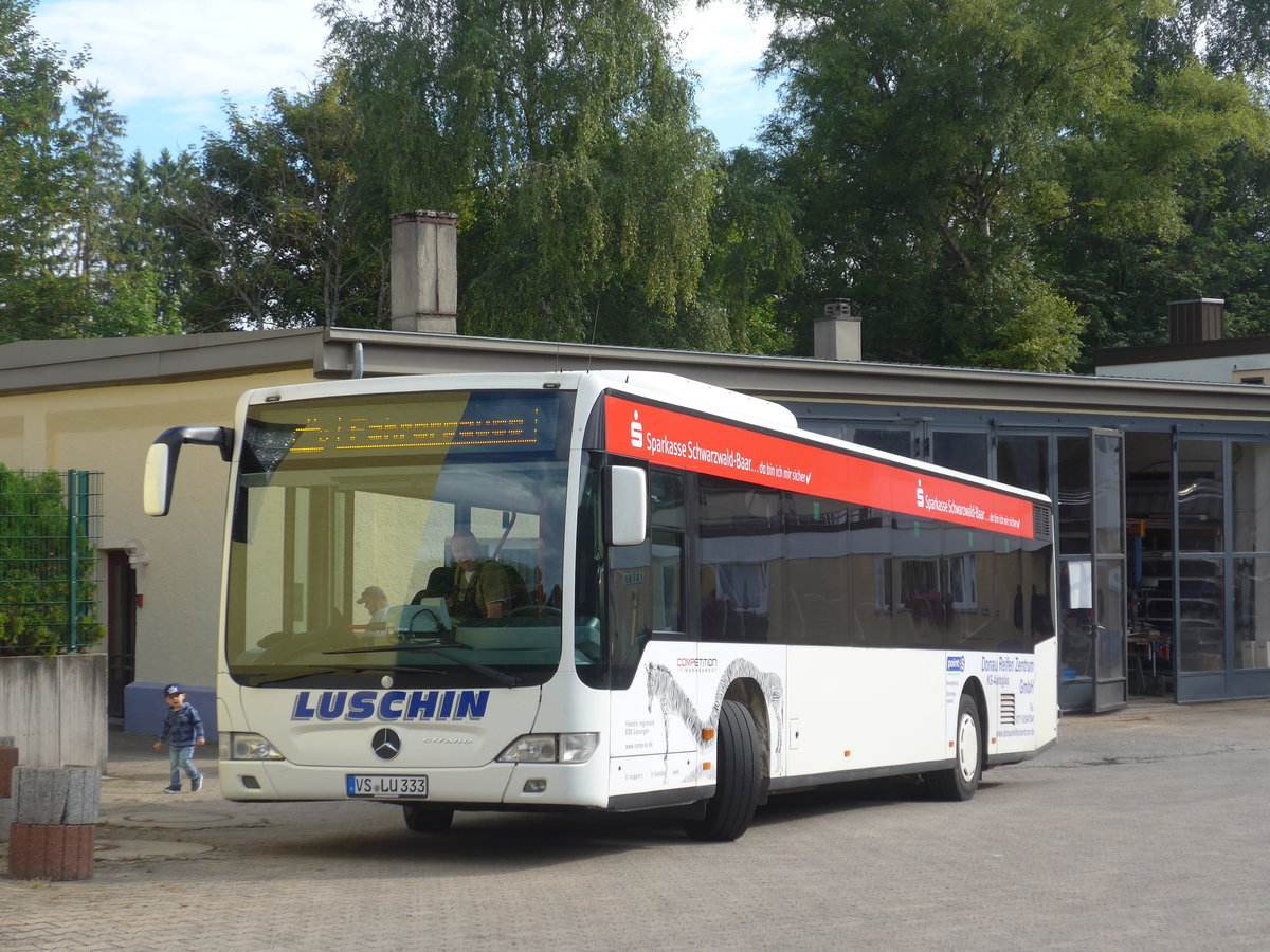 (183'892) - Luschin, Bad D�rrheim - VS-LU 333 - Mercedes am 23. August 2017 in Bad D�rrheim, Garage