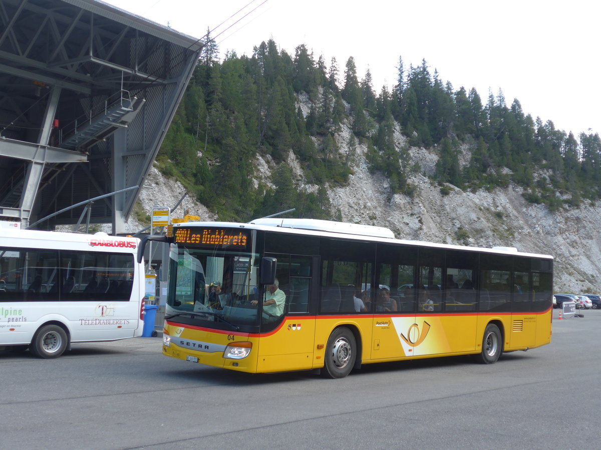 (183'971) - K�bli, Gstaad - Nr. 4/BE 360'355 - Setra am 24. August 2017 in Les Diablerets, Col du Pillon