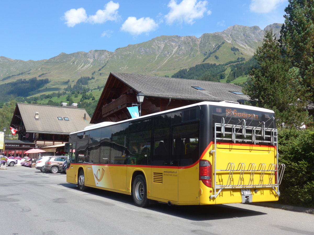 (183'980) - K�bli, Gstaad - Nr. 4/BE 360'355 - Setra am 24. August 2017 in Les Diablerets, Post
